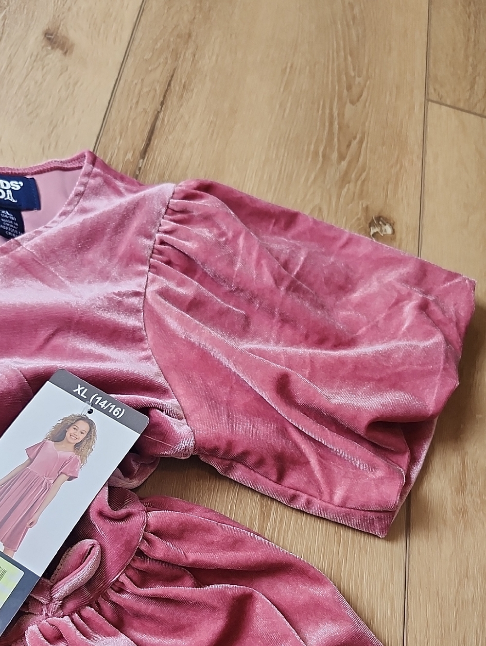 Lands' End Pink Valore Dress, Girls XL 14/16 - Picture 4 of 9